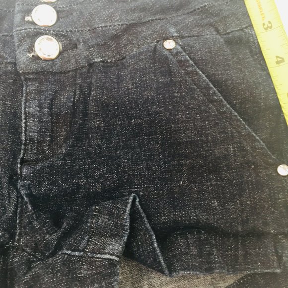 It's Me Denim Shorts Womens 3 Jewel Pattern - Picture 4 of 7